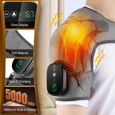 DeMoce Heated Massager – Neck, Shoulder & Knee Relief