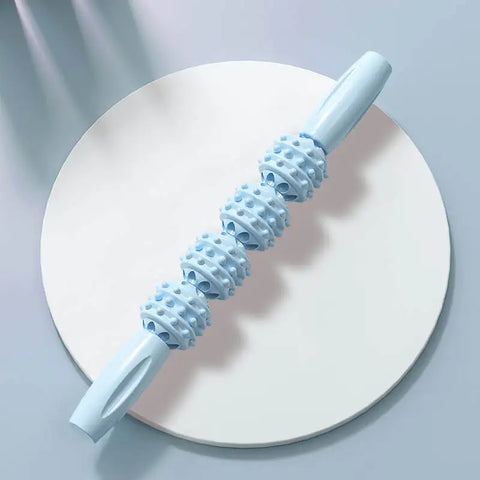 Massage Stick Roller Calf Muscle Massage Roller Cervical Neck Shoulder Back Muscle Relaxer Yoga Wolf Teeth Stick