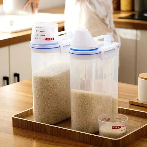 ESNone Pantry Organizer – Smart Storage for Rice, Grains & Cereals