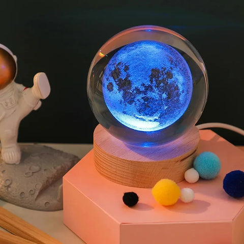 RGB Crystal Ball LED Night Light