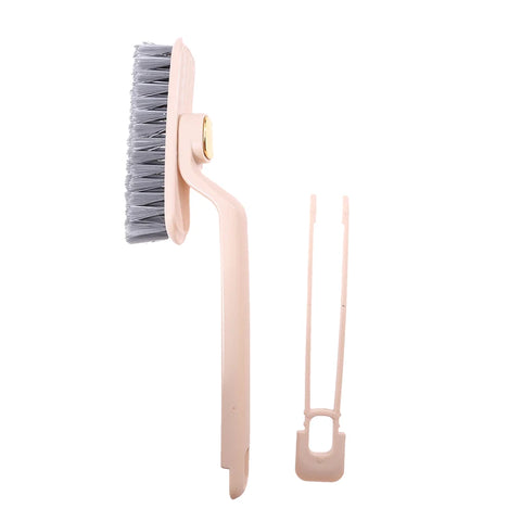 Multi-Function Rotating Crevice Cleaning Brush Hand-held 360° Rotating Corners Cleaning Tool for Bathroom Kitchens Tile Floors