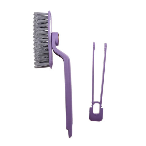 Multi-Function Rotating Crevice Cleaning Brush Hand-held 360° Rotating Corners Cleaning Tool for Bathroom Kitchens Tile Floors
