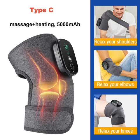 DeMoce Heated Massager – Neck, Shoulder & Knee Relief