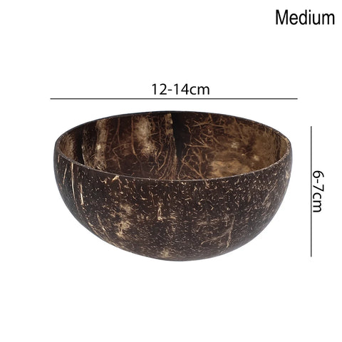 Natural Coconut Shell Bowls