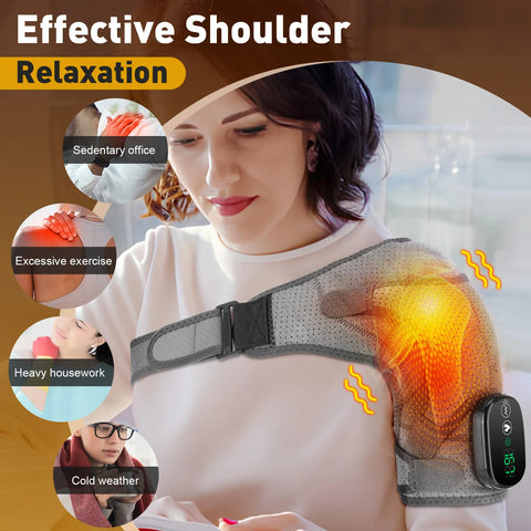 DeMoce Heated Massager – Neck, Shoulder & Knee Relief