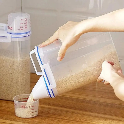 ESNone Pantry Organizer – Smart Storage for Rice, Grains & Cereals