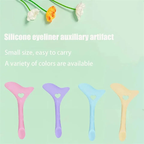 CNKESS Eyeliner & Eyebrow Stencil – Multi-Functional Silicone Makeup Tool