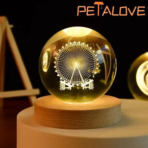 RGB Crystal Ball LED Night Light