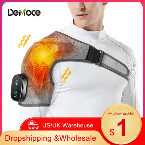 DeMoce Heated Massager – Neck, Shoulder & Knee Relief