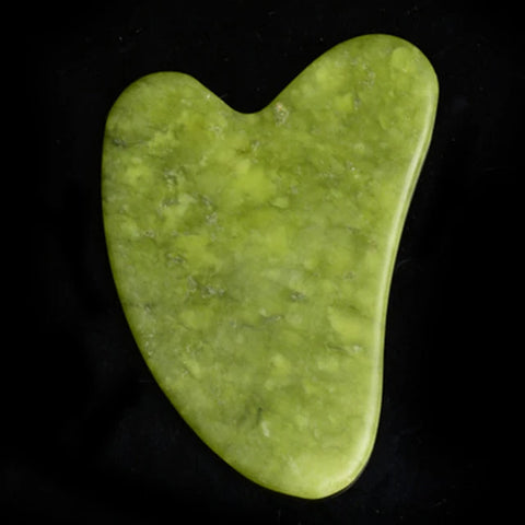 YHCTEC Natural Jade Gua Sha Board – Body & Facial Massage Tool