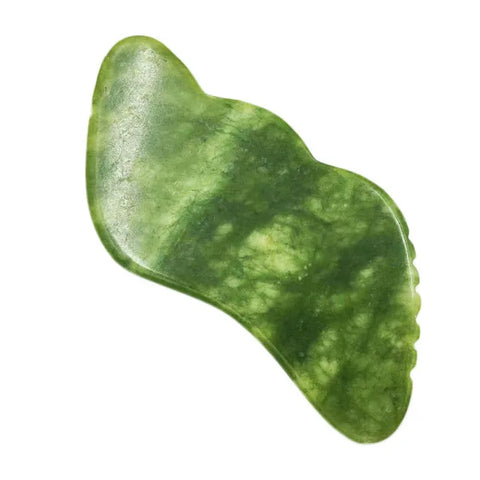 YHCTEC Natural Jade Gua Sha Board – Body & Facial Massage Tool