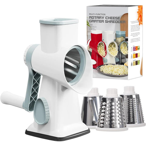 3 IN 1 ROTARY CHEESE GRATER