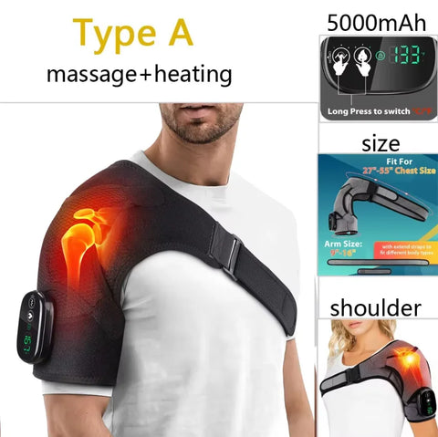 DeMoce Heated Massager – Neck, Shoulder & Knee Relief