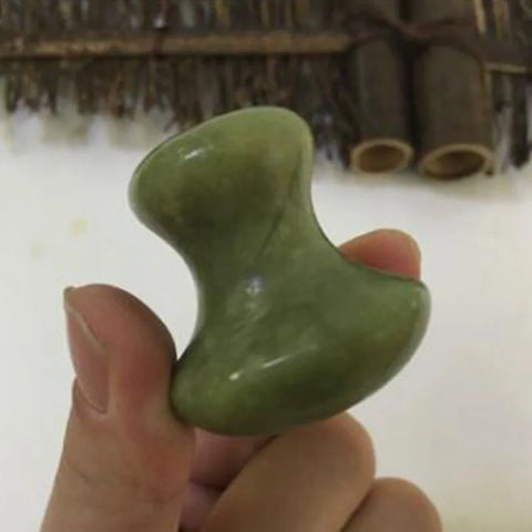 YHCTEC Natural Jade Gua Sha Board – Body & Facial Massage Tool