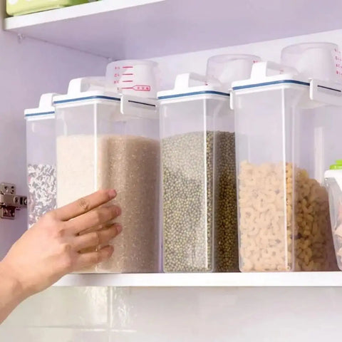 ESNone Pantry Organizer – Smart Storage for Rice, Grains & Cereals