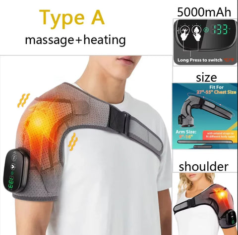 DeMoce Heated Massager – Neck, Shoulder & Knee Relief