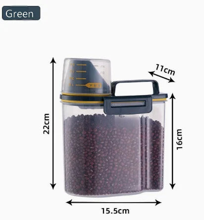 ESNone Pantry Organizer – Smart Storage for Rice, Grains & Cereals