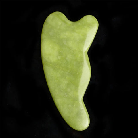 YHCTEC Natural Jade Gua Sha Board – Body & Facial Massage Tool