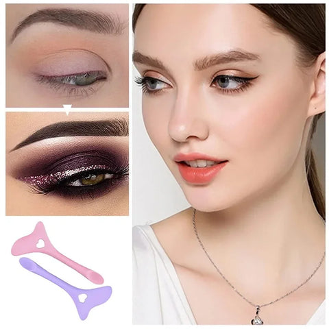 CNKESS Eyeliner & Eyebrow Stencil – Multi-Functional Silicone Makeup Tool