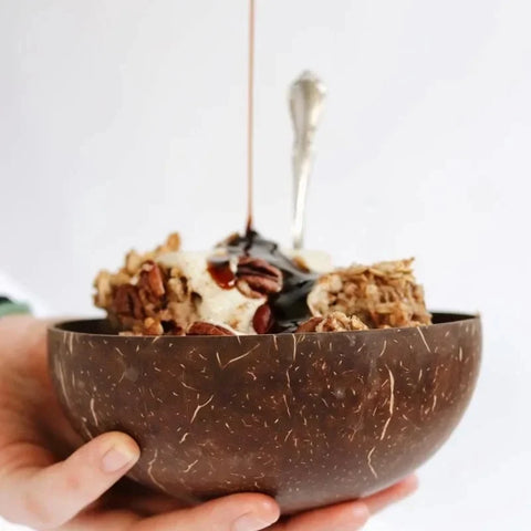 Natural Coconut Shell Bowls