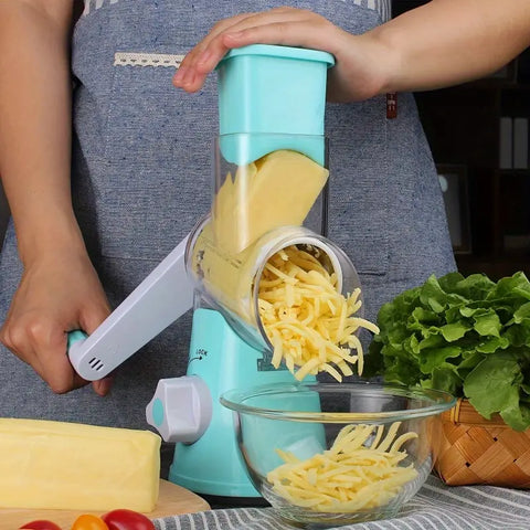 3 IN 1 ROTARY CHEESE GRATER
