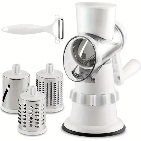 3 IN 1 ROTARY CHEESE GRATER