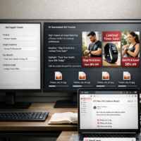 AI Ad Creative Agent™ – AI-Powered Ad Visual Automation for Performance Marketing