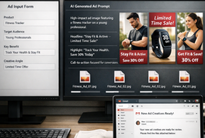 AI Ad Creative Agent™ – AI-Powered Ad Visual Automation for Performance Marketing