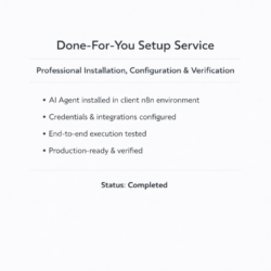 AI Agent Setup Service™