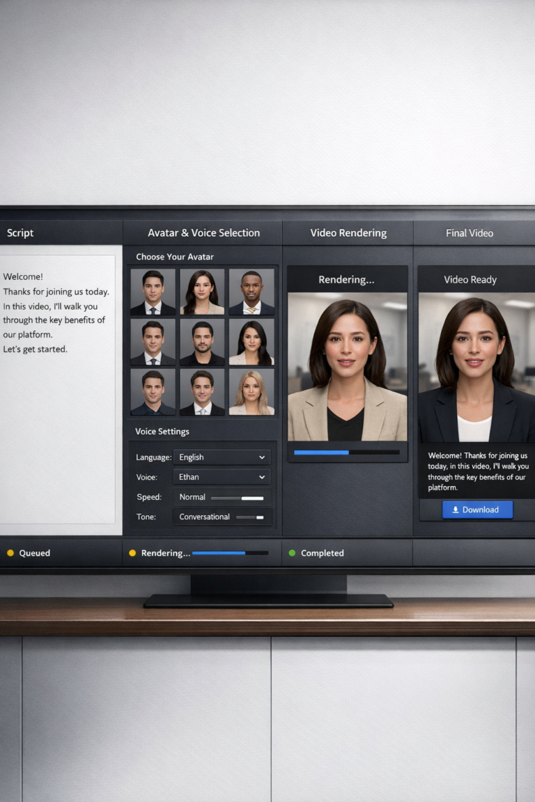 AI Avatar Video Agent™ – AI Agent for Automated Talking Avatar Video Creation with HeyGen