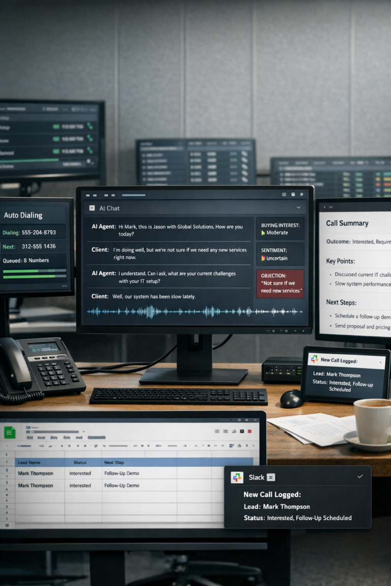 AI Cold Caller Agent™ – Autonomous AI Outbound Sales Automation