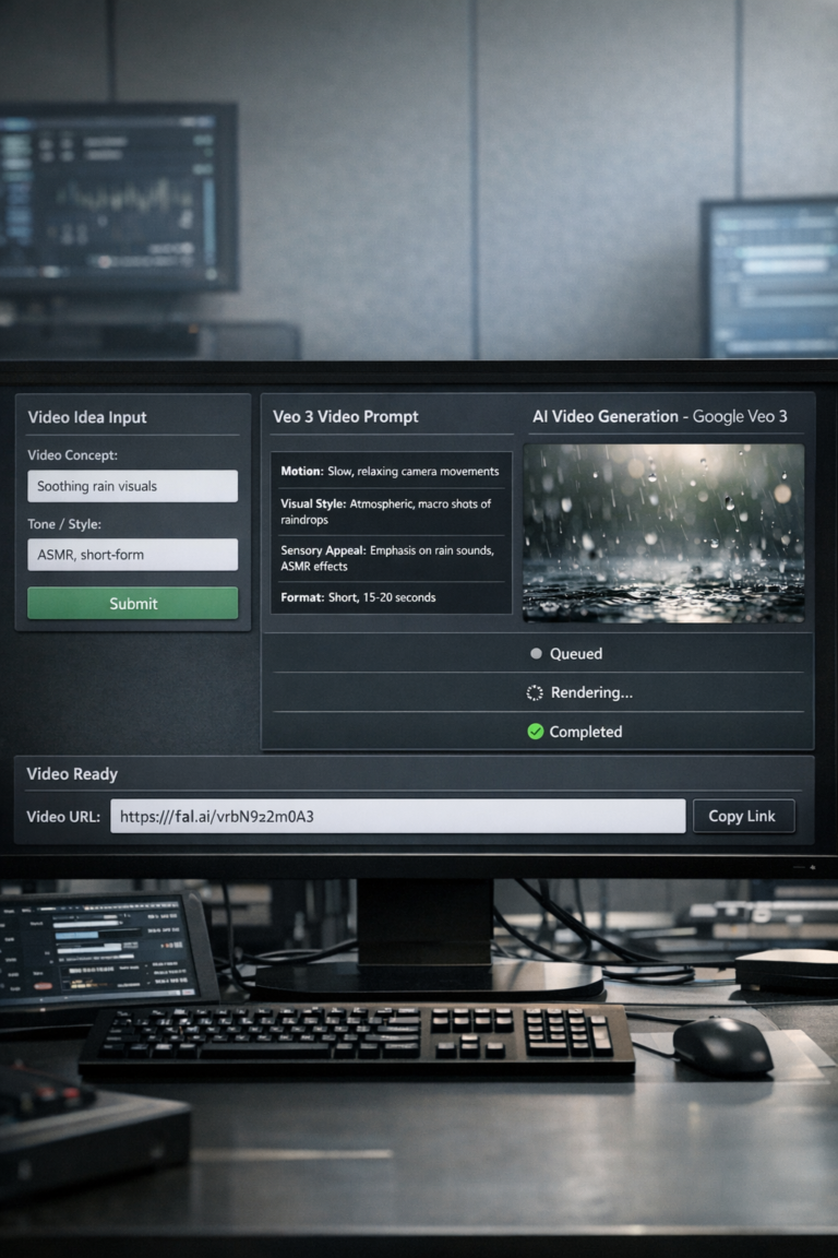 AI Video Agent™ – Automated Google Veo 3 Workflow for Viral Video Creation