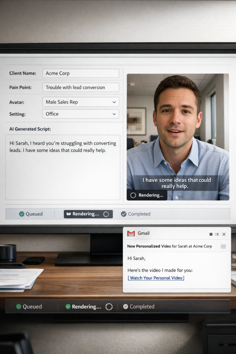 AI Video Outreach Agent™ – Scalable 1:1 Video Outreach Automation