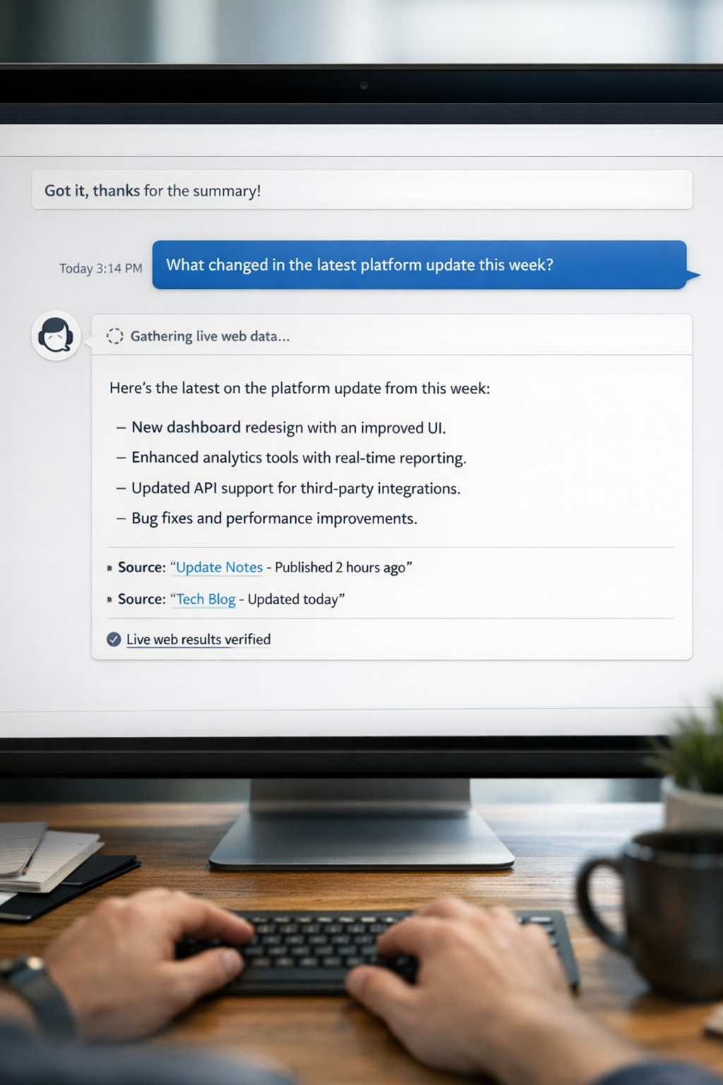 Conversational Web Search Agent™ – AI Agent with Live Web Access for Real-Time Answers & Research Automation