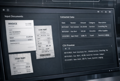 PDF & Image Data Extractor™ – AI Agent for Automated Text Extraction, Data Categorization & CSV Conversion
