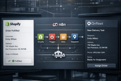 Shopify to Onfleet Fulfillment Agent™ – Automated AI Integration for Shopify Fulfillment & Onfleet Delivery Management