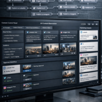 Social Media Content Factory™ – AI Agent for Automated Content Generation, Approval Workflows & Multi-Platform Publishing