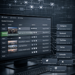 Social Media Publisher™ – AI Agent for Automated Cross-Platform Content Distribution, Scheduling & Status Tracking
