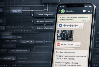 AI WhatsApp Chatbot™ – AI Agent for Multimodal WhatsApp Intelligence: Text, Voice, Image & PDF Analysis